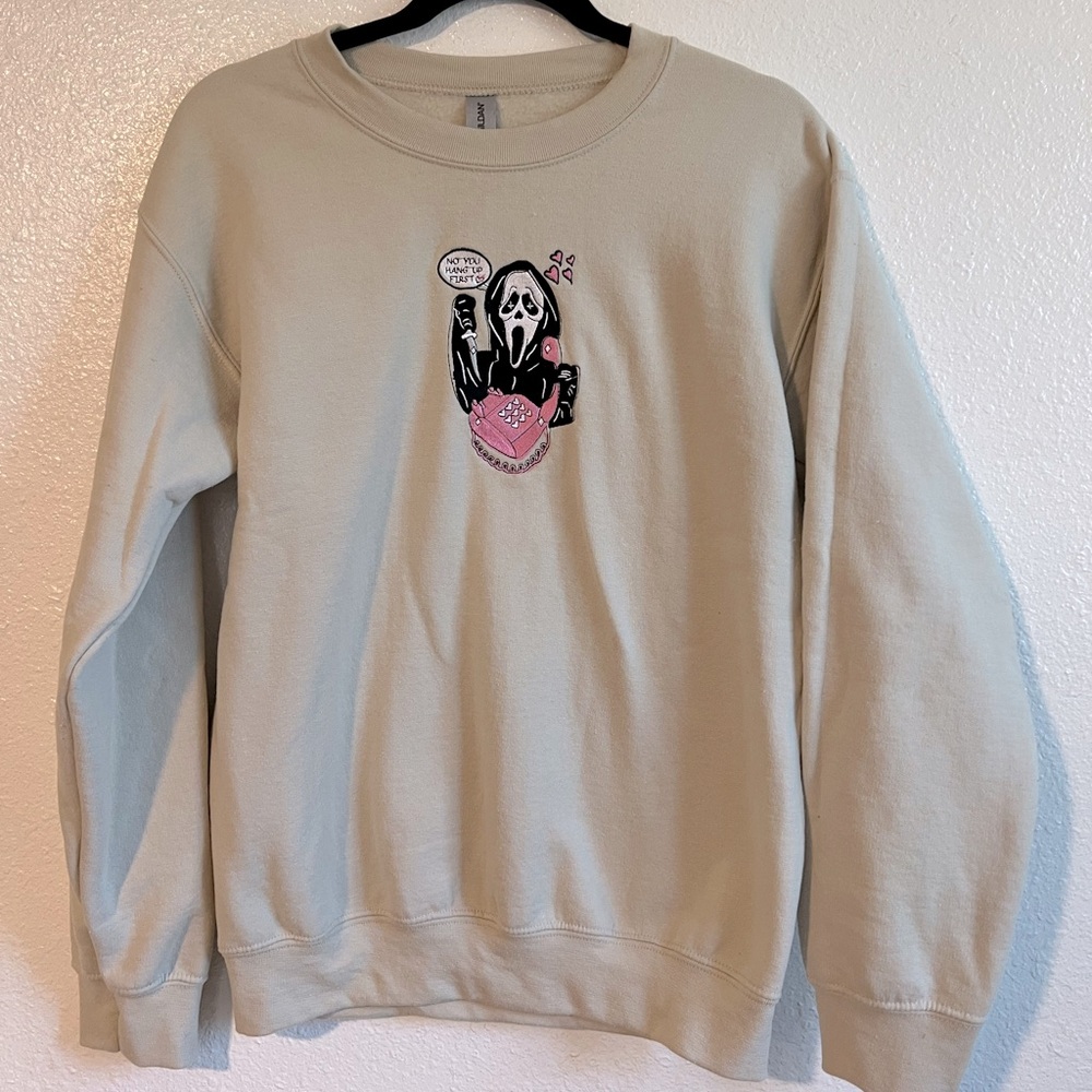 Embroidered Valentines Sweater